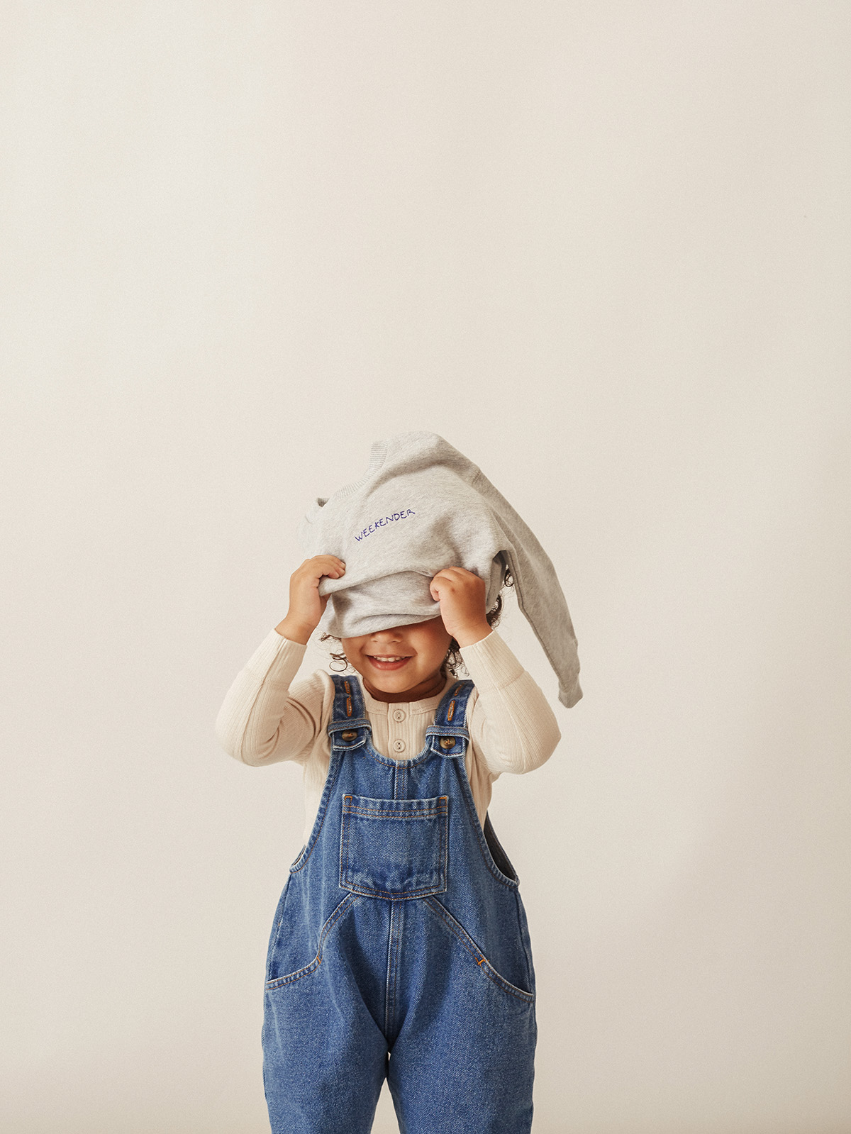 The simple folk 2-3y dungaree THE SIMPLE FOLK デニムダンガリー 2